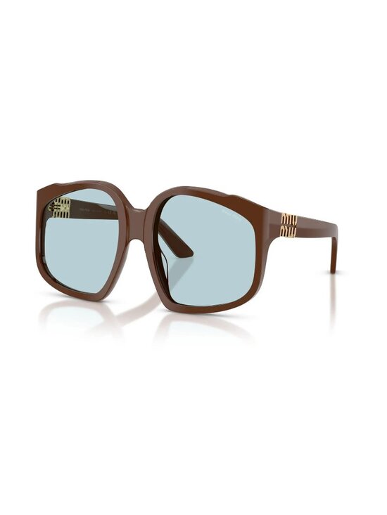 NEW MIU MIU OVERSIZED SUNGLASSES MUA07S 24D20R WOMEN MU A07S, SMU A07 EYEWEAR main image 4